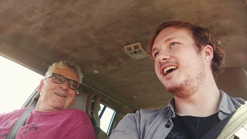 I particularly enjoyed when David showed us just how well the brakes worked.